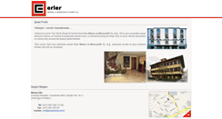 Desktop Screenshot of erlermakina.com.tr
